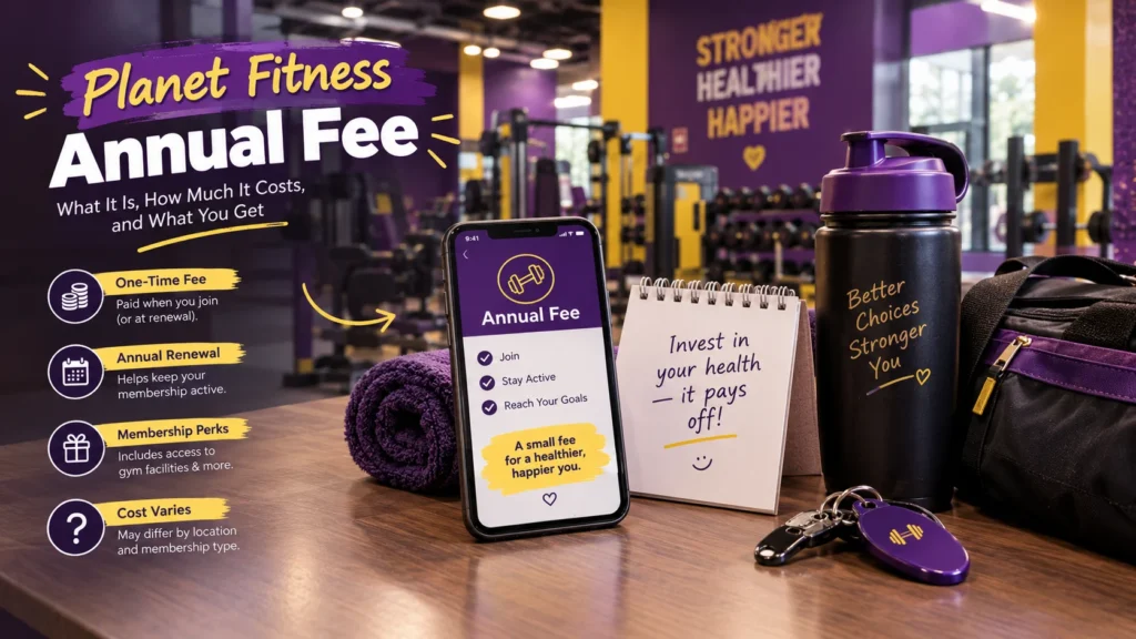 planet fitness annual fee