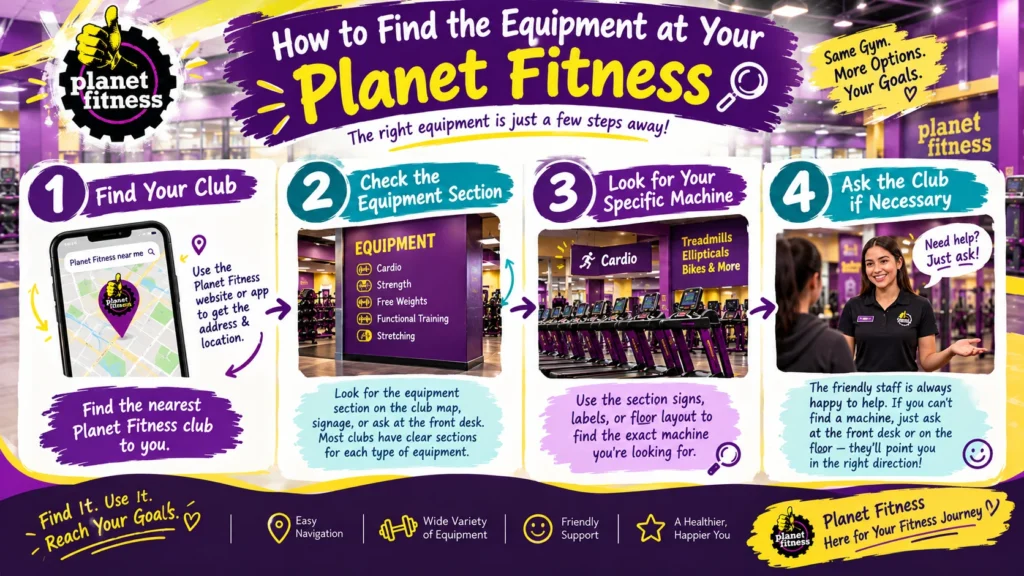 what equipment does planet fitness have