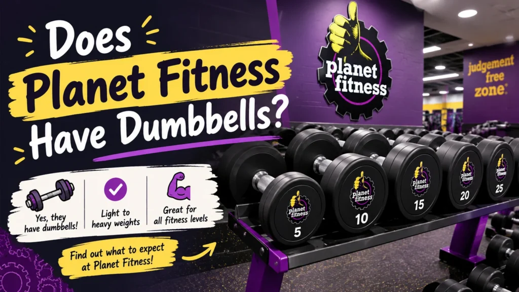 does planet fitness have dumbbells