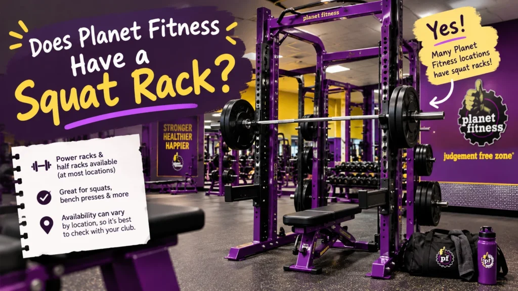 does planet fitness have a squat rack