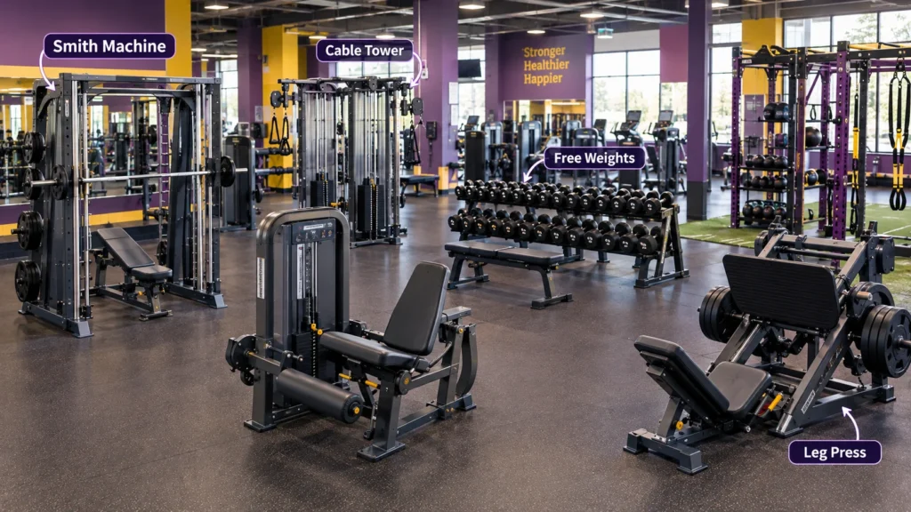 does planet fitness have a smith machine  