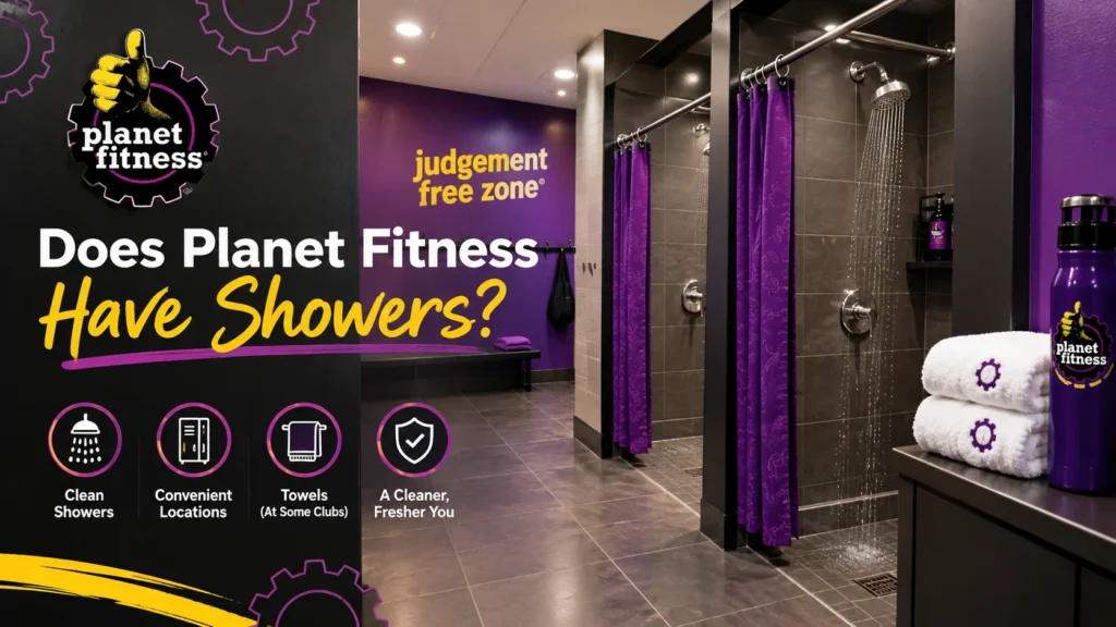 does planet fitness have showers