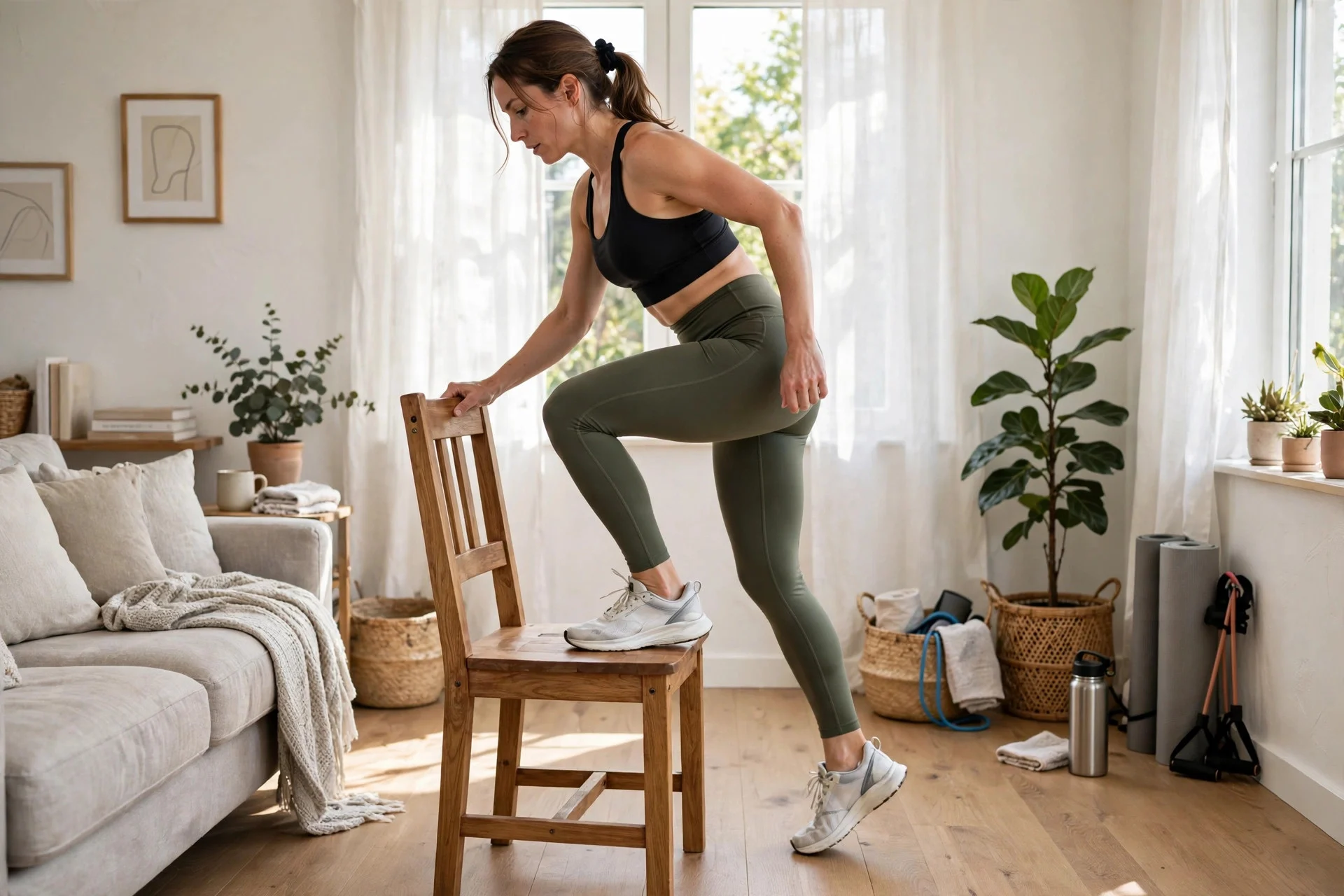 step ups exercise